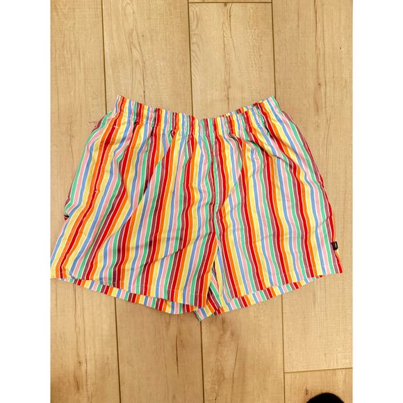 Vintage Wilson Rainbow‎ Swim Trunks- Mens Large - Picture 1 of 5